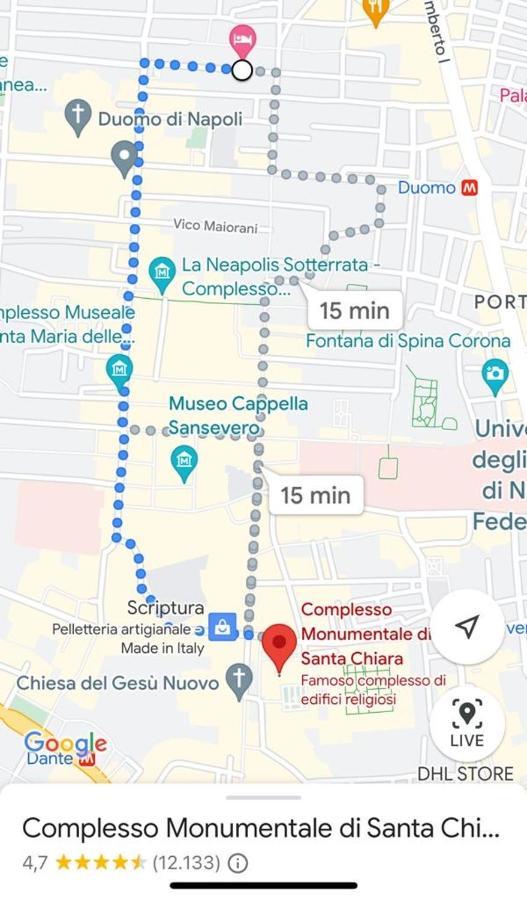 Dimora Dei Decumani Panzió Nápoly Kültér fotó