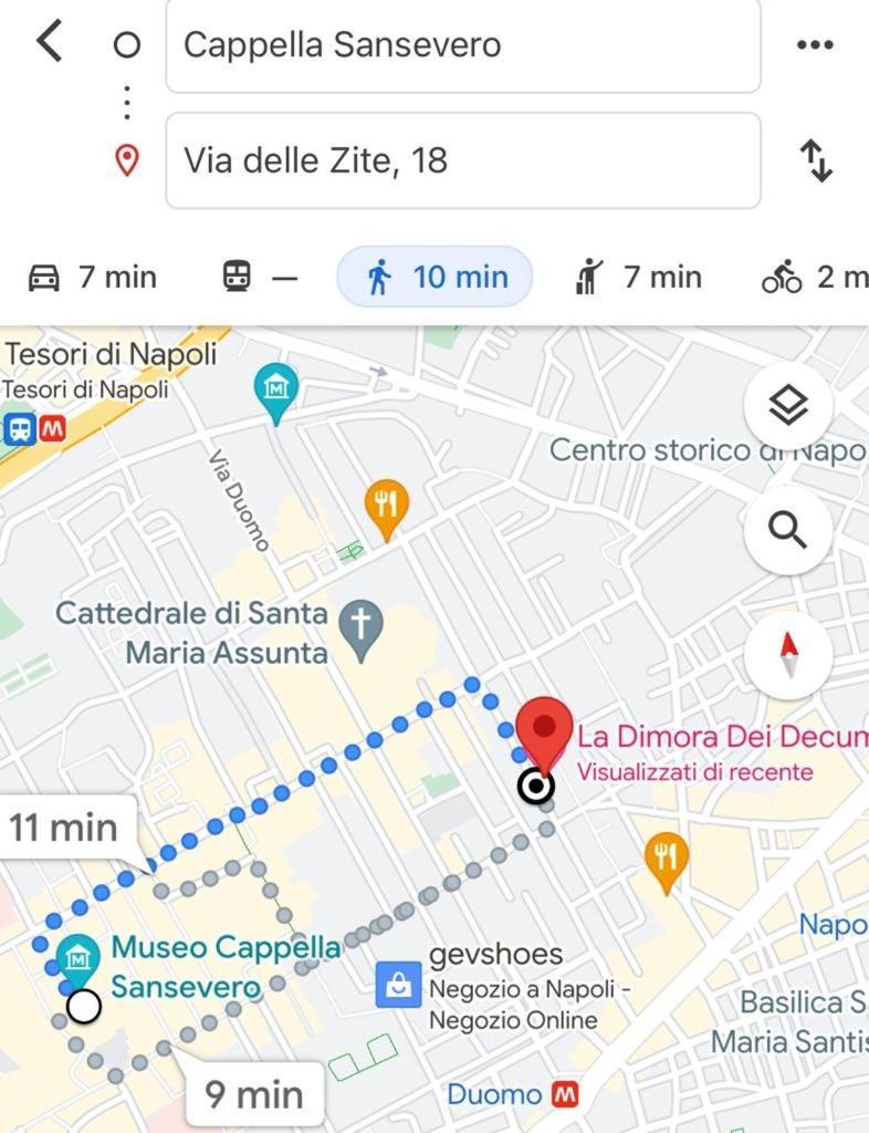 Dimora Dei Decumani Panzió Nápoly Kültér fotó