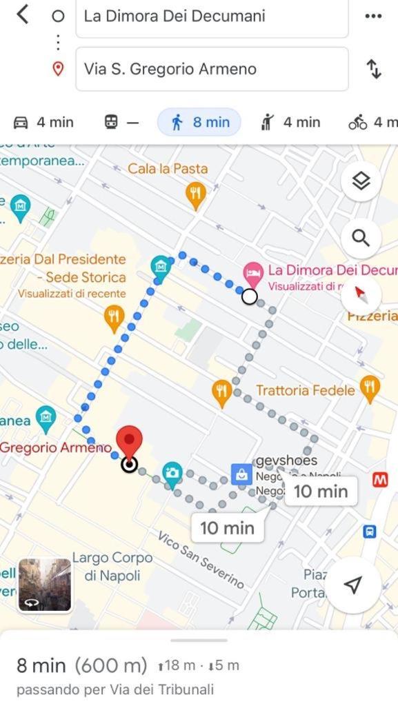 Dimora Dei Decumani Panzió Nápoly Kültér fotó